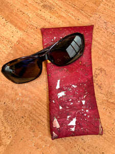Cork Eye Glass Case Assorted Colours and Patterns