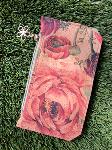 Cork Purse Pal- Ranunculus