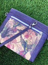 Load image into Gallery viewer, Cork Small Cross Bag- Hummingbird