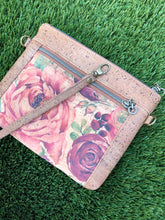 Load image into Gallery viewer, Cork Small Cross Bag- Ranunculus