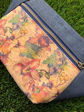 Load image into Gallery viewer, Cork Hip/Sling Bag - Orchid Print