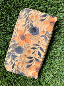 Cork Purse Pal- wild flowers