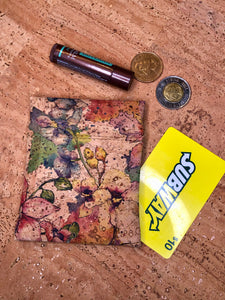 Cork "Snap" Coin Wallet - Assorted Colours/Patterns