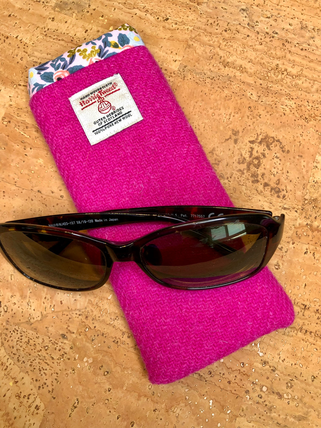 Harris Tweed Cloth Eye Glass Sleeve