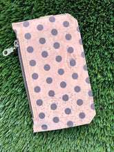 Load image into Gallery viewer, Cork Purse Pal - Brown Dots