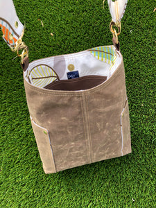 Waxed Canvas Tote Assorted Colours